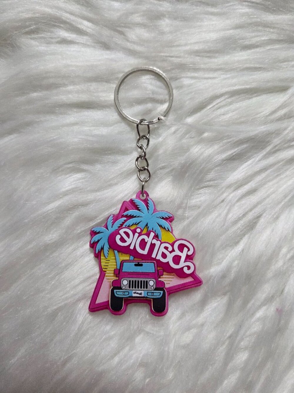 Barbie Jeep Keychain - Picture 2 of 5